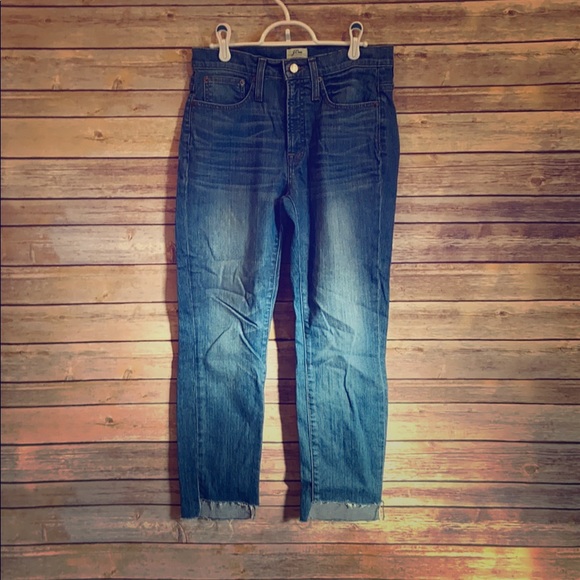 J. Crew Denim - Medium wash vintage crop Jeans. High waist